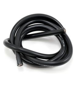 ProTek RC ProTek RC Silicone Hookup Wire (Black) (1 Meter) (8AWG)