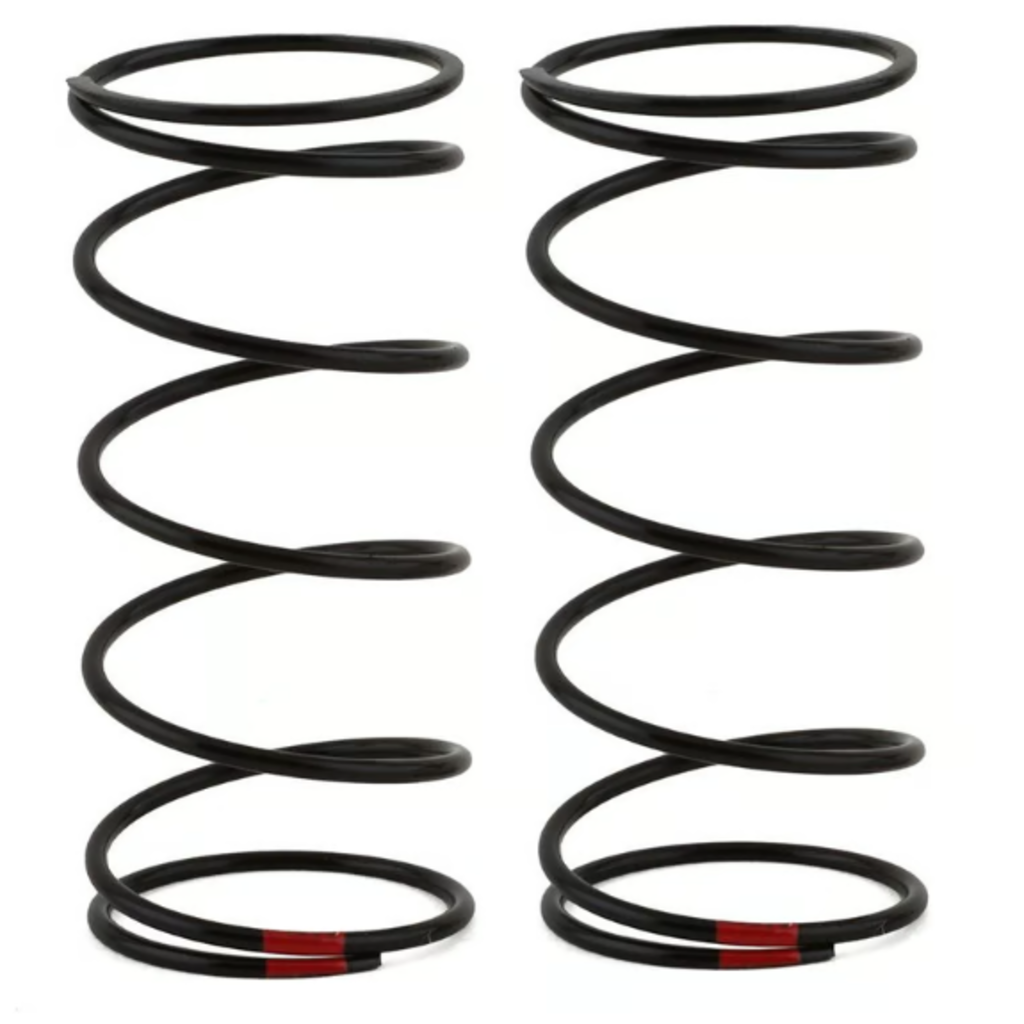 Team Associated 13mm FRONT SHOCK SPRING, RED 4.0 4.0lb/in [L44, 6.25T, 1.2D]
