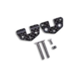 vision VISION TLR  22 5.0 and 22T 4.0 Laydown Carbon Fiber Low Rear Swaybar Mount