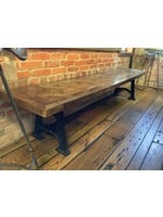 Industrial Dining Bench 90''
