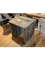 Rustic Wood Side Table