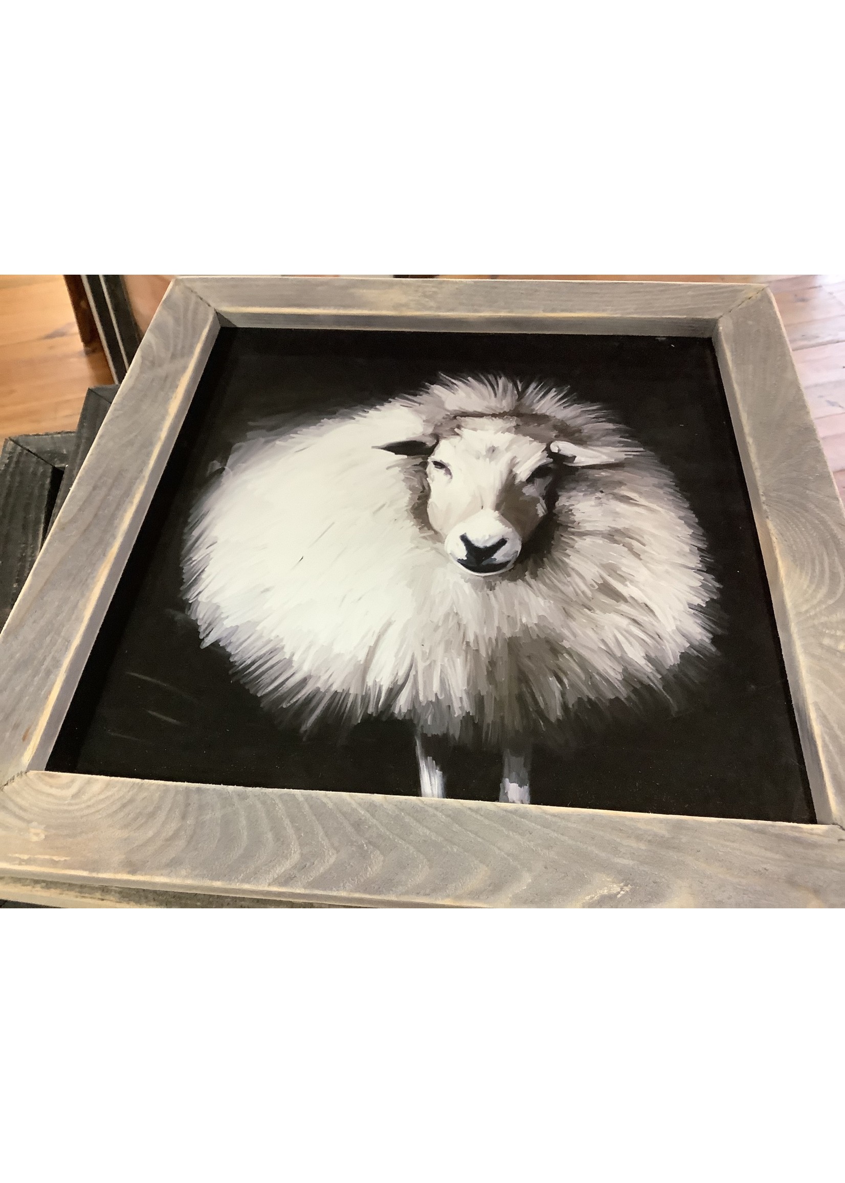 Poofy Sheep - Large/Natural 11.5x11.5