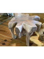 Classic Home Cypress Root End Table 24Wx24Dx18H
