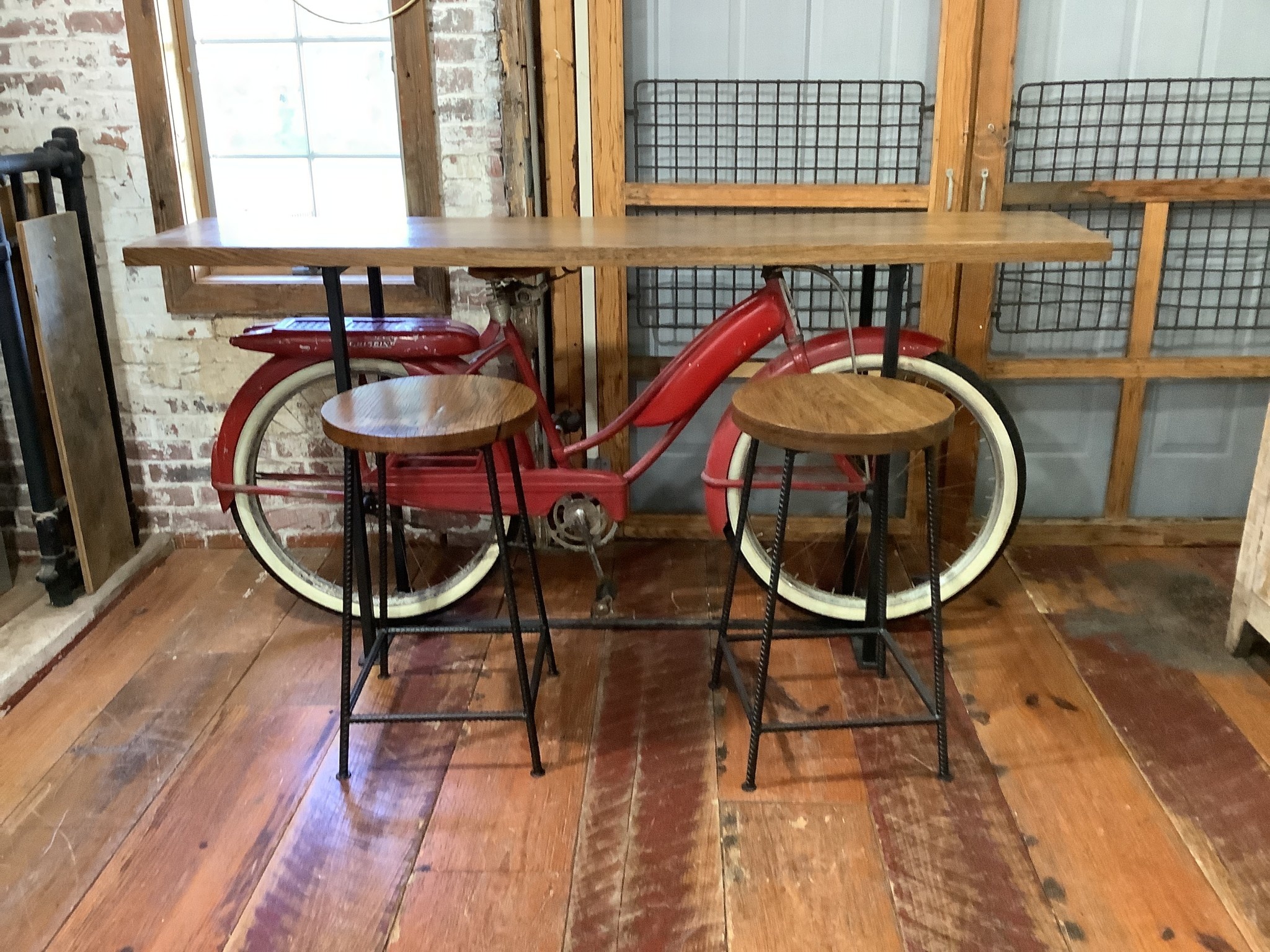 Old Wood Delaware OW 1950’s Oak JC Higgins Bike Bar Old Wood Delaware