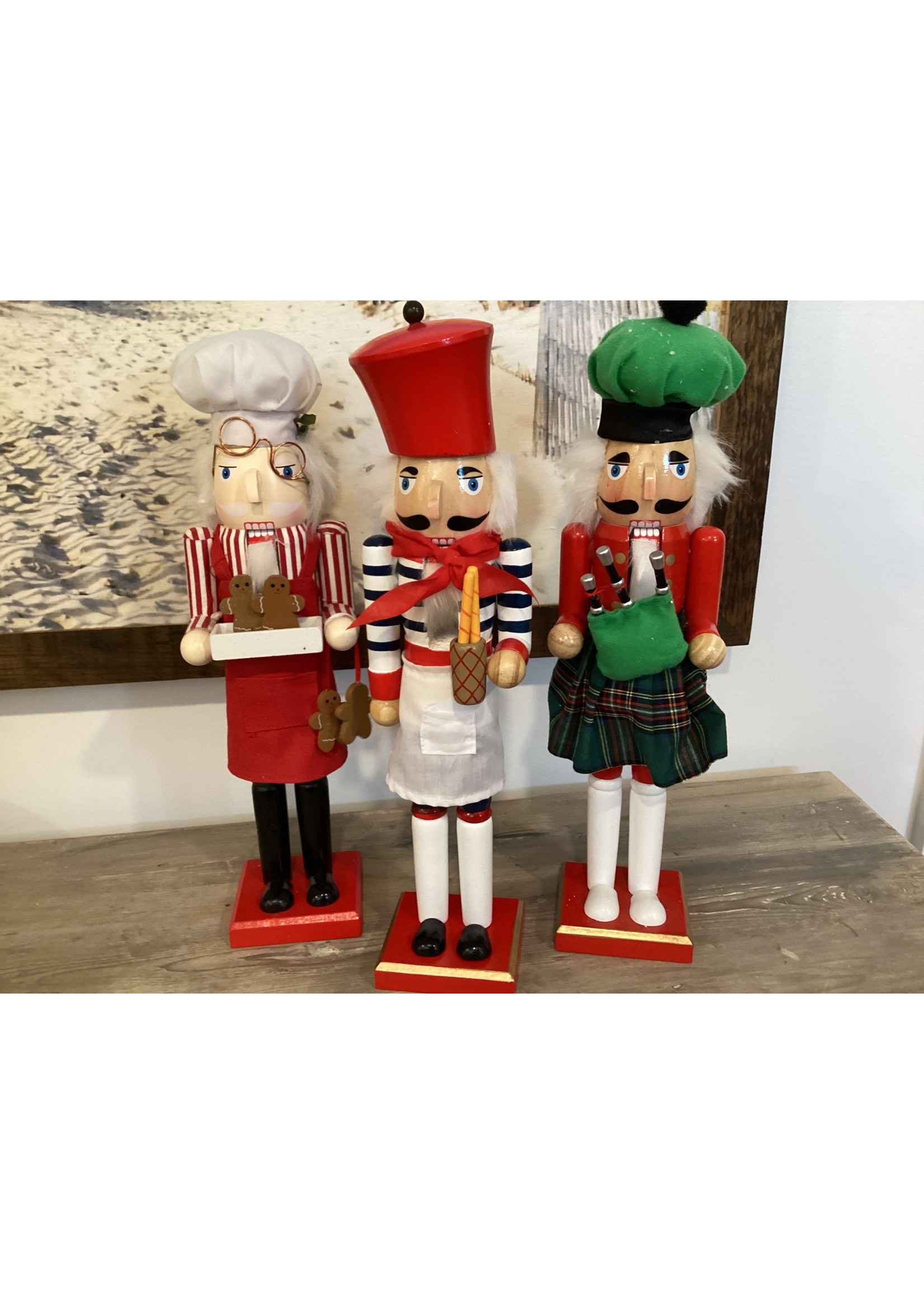 Wooden Holiday Figure
