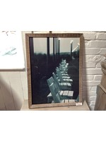 Old Wood Delaware Large framed deck chair print 18x24