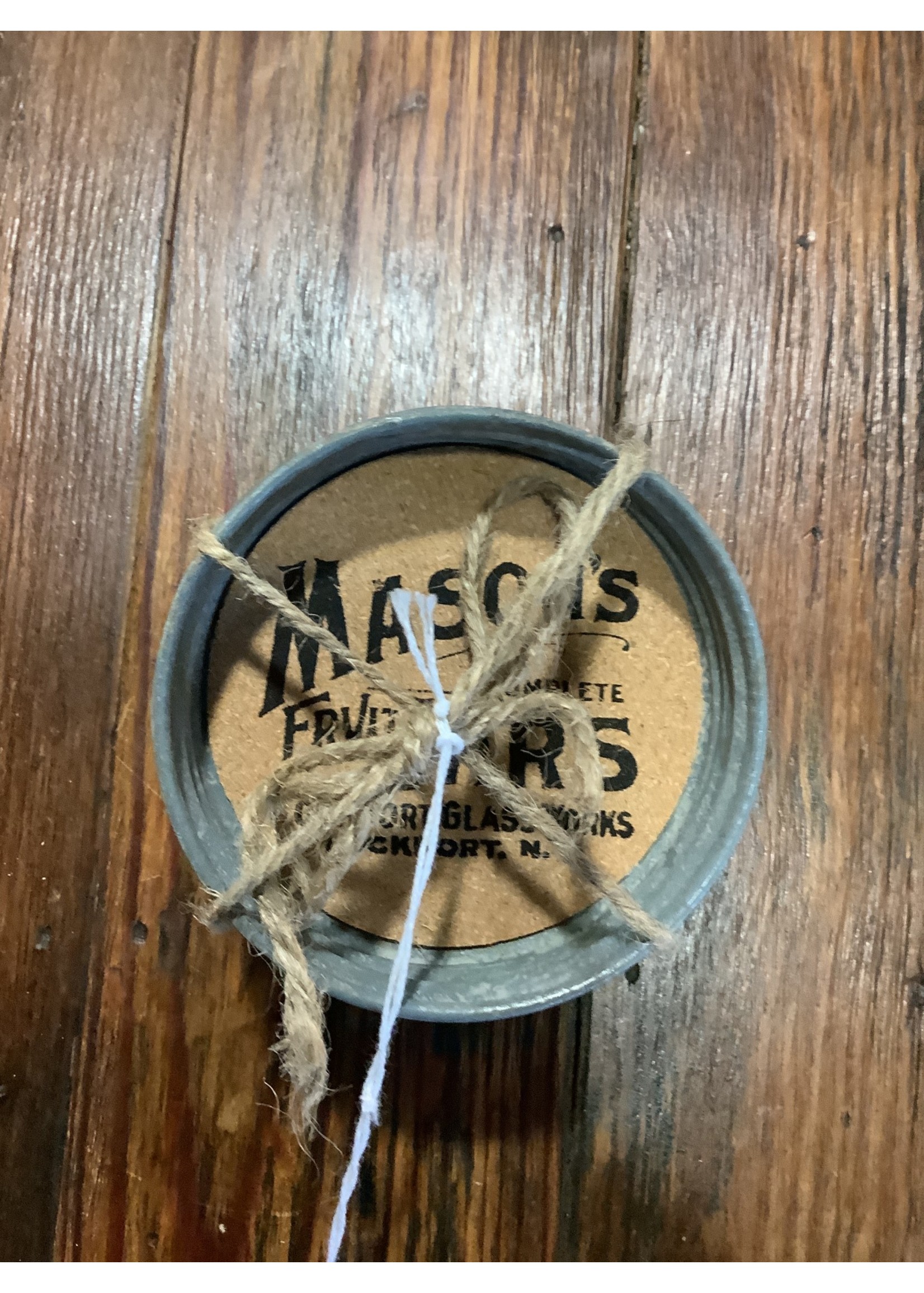 CTW Home Collection Mason Jar Lid Coaster- Mason Set 4