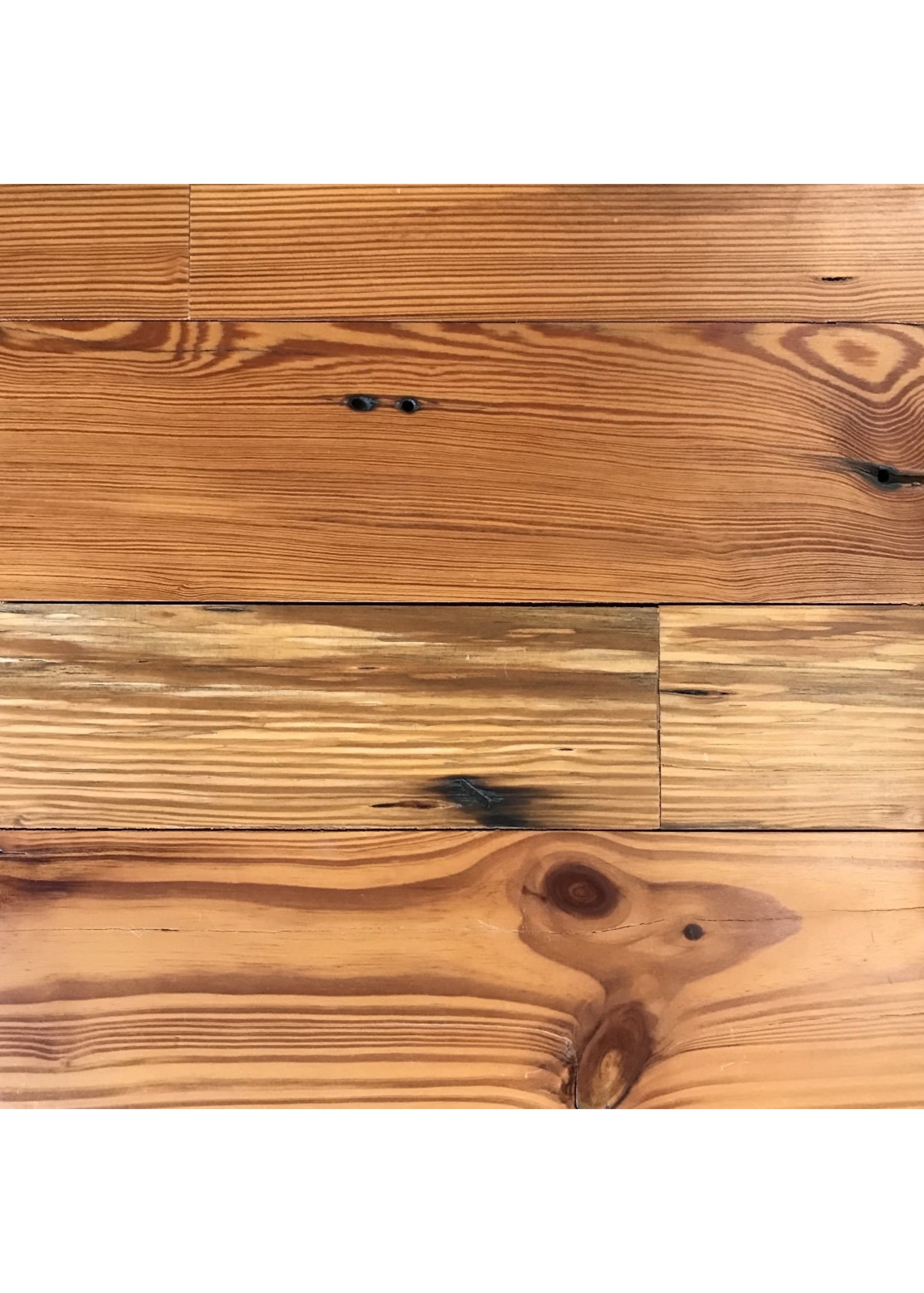 Old Wood Delaware Reclaimed Heart Pine Flooring - Price Per Sq Ft - Unfinished Material Only