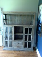 Iron Butterfly  Imports Cape Cod 2 Drawer/2 Door Cabinet 62 x 17 x 72