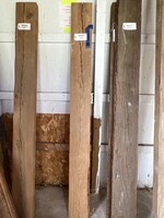 Old Wood Delaware OW 84”L x up to 3”Th Unfinished OAK Mantel/Shelf Assorted Widths