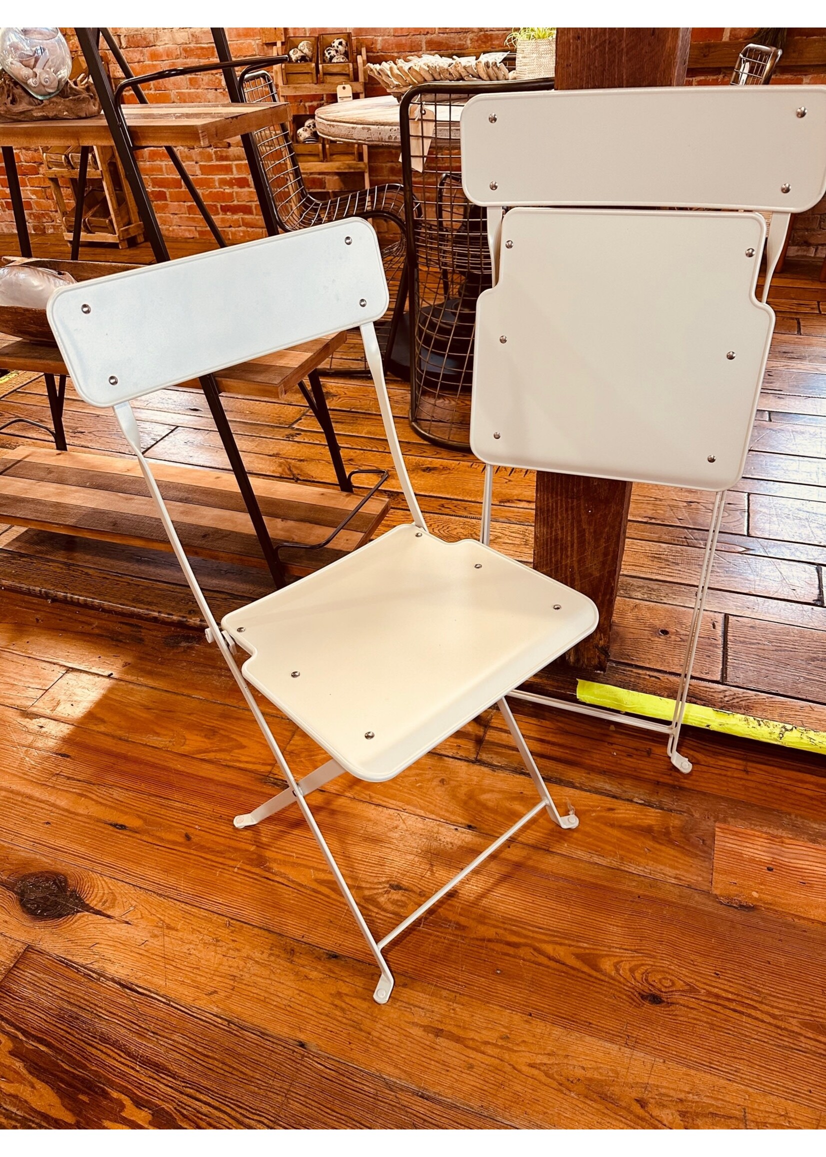 OW SPECIAL SALE Folding Metal Bistro Chairs