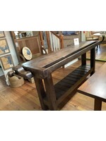 Antique Woodworker Bench Island 89"Lx31"Wx37.5"H