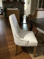 Forty West Designs Brooke Side Chair (Washable White)