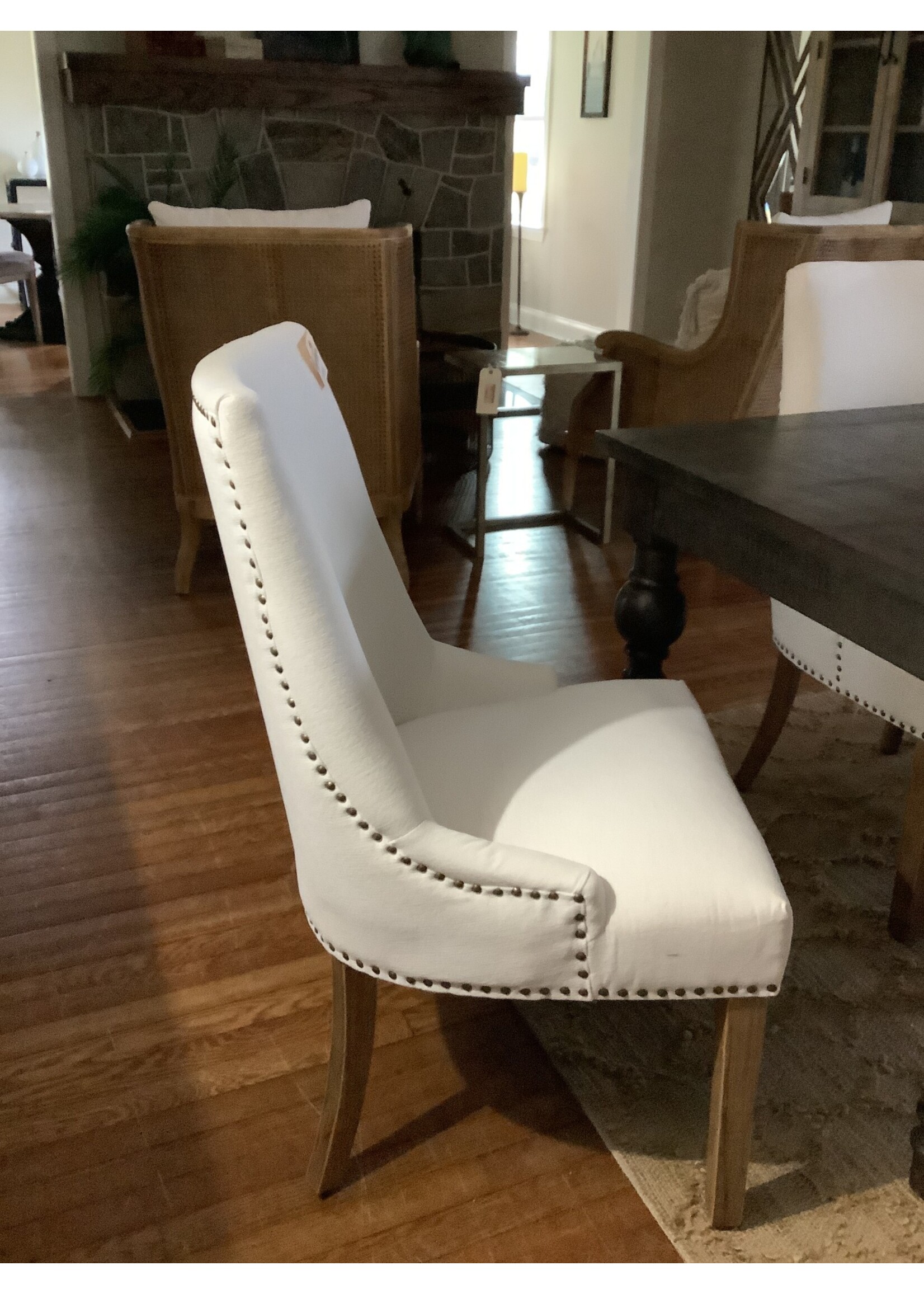 Forty West Designs Brooke Side Chair (Washable White)