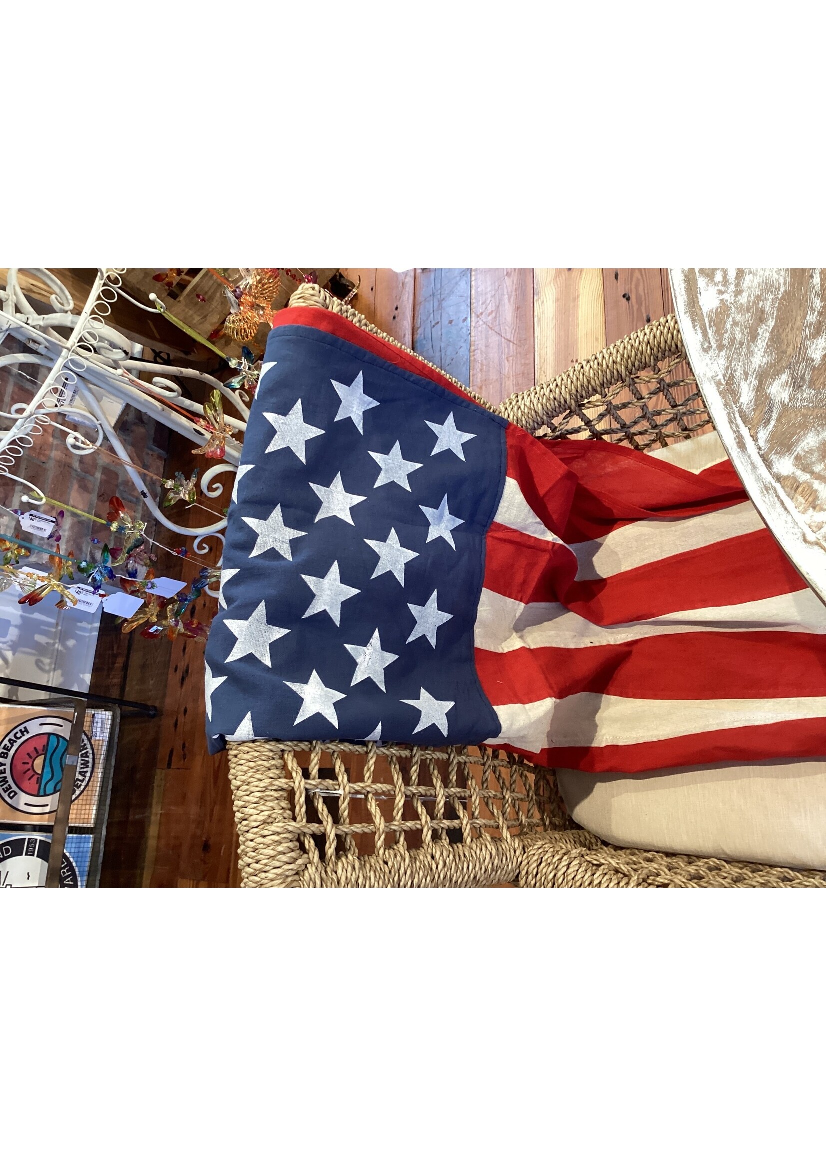 Batela Sea Style USA Flag 59" x 36"