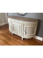 Jeffan International Claude Bow Front Sideboard  61x20x35