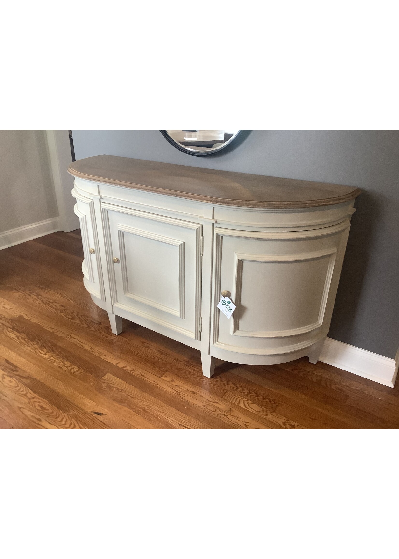 Jeffan International Claude Bow Front Sideboard  61x20x35