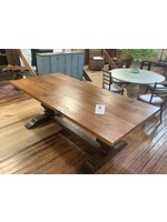 Old Wood Delaware OW WPOF Clear with Dewey Base Dark Walnut 84 x40.5