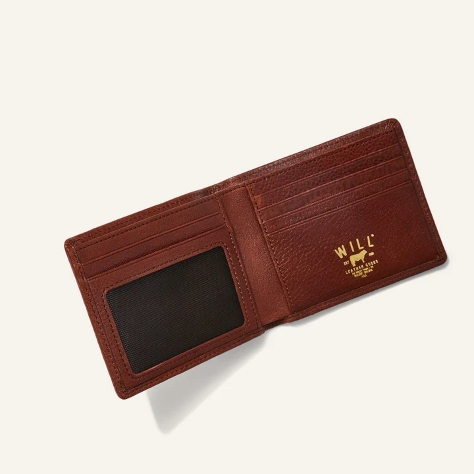 Will Leather Goods Classic Billfold- Cognac