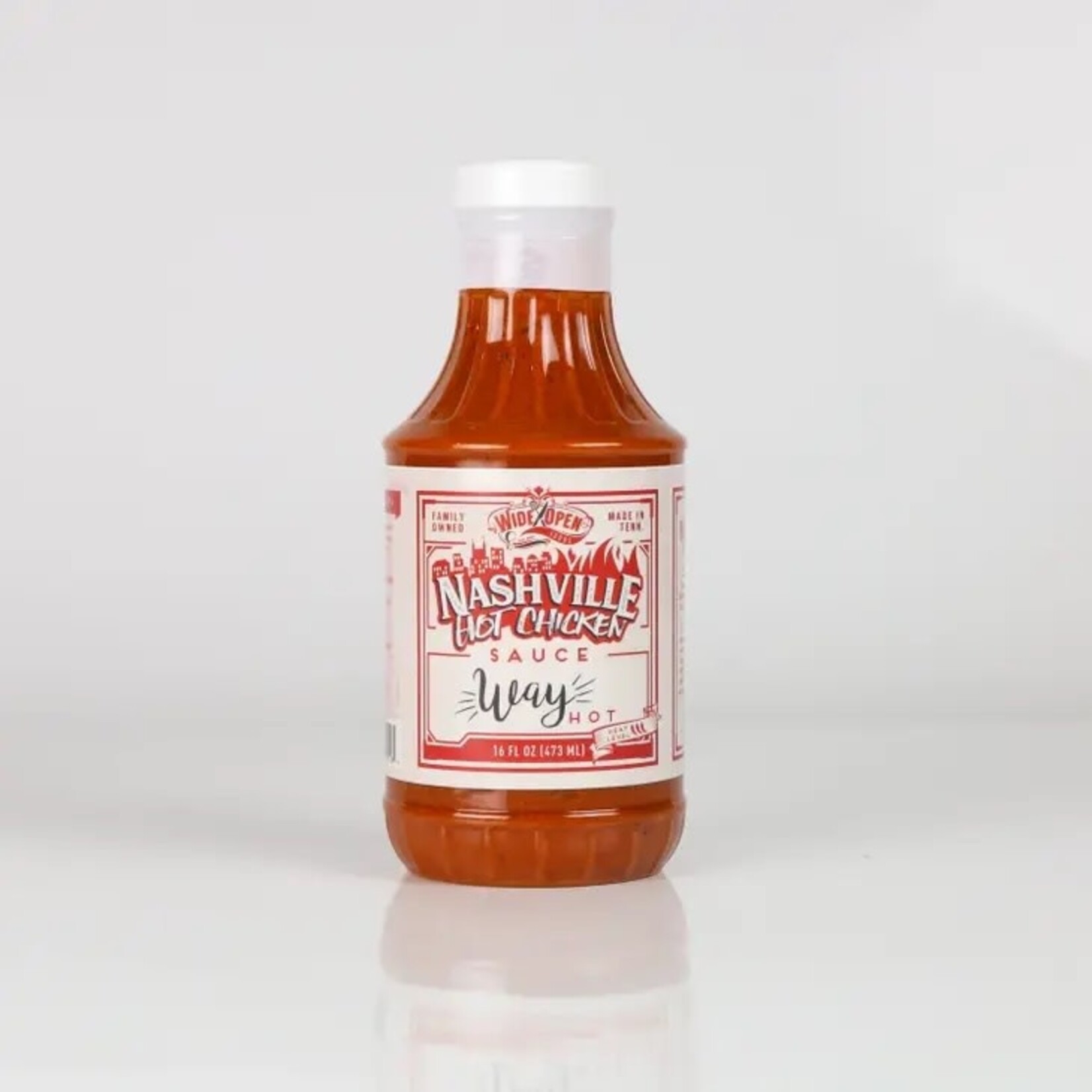 Wide Open Foods Anything Sauce - Nashville Hot Chicken Sauce- Way Hot