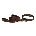 Mission Mercantile Campaign Leather Dog Leash