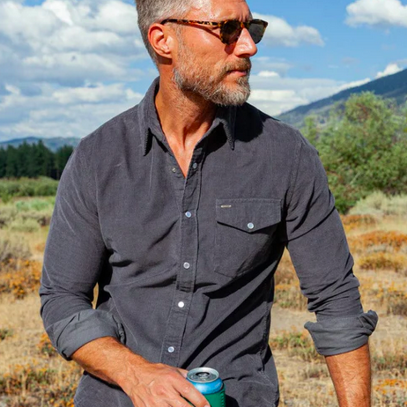 Criquet Corduroy Pearl Snap