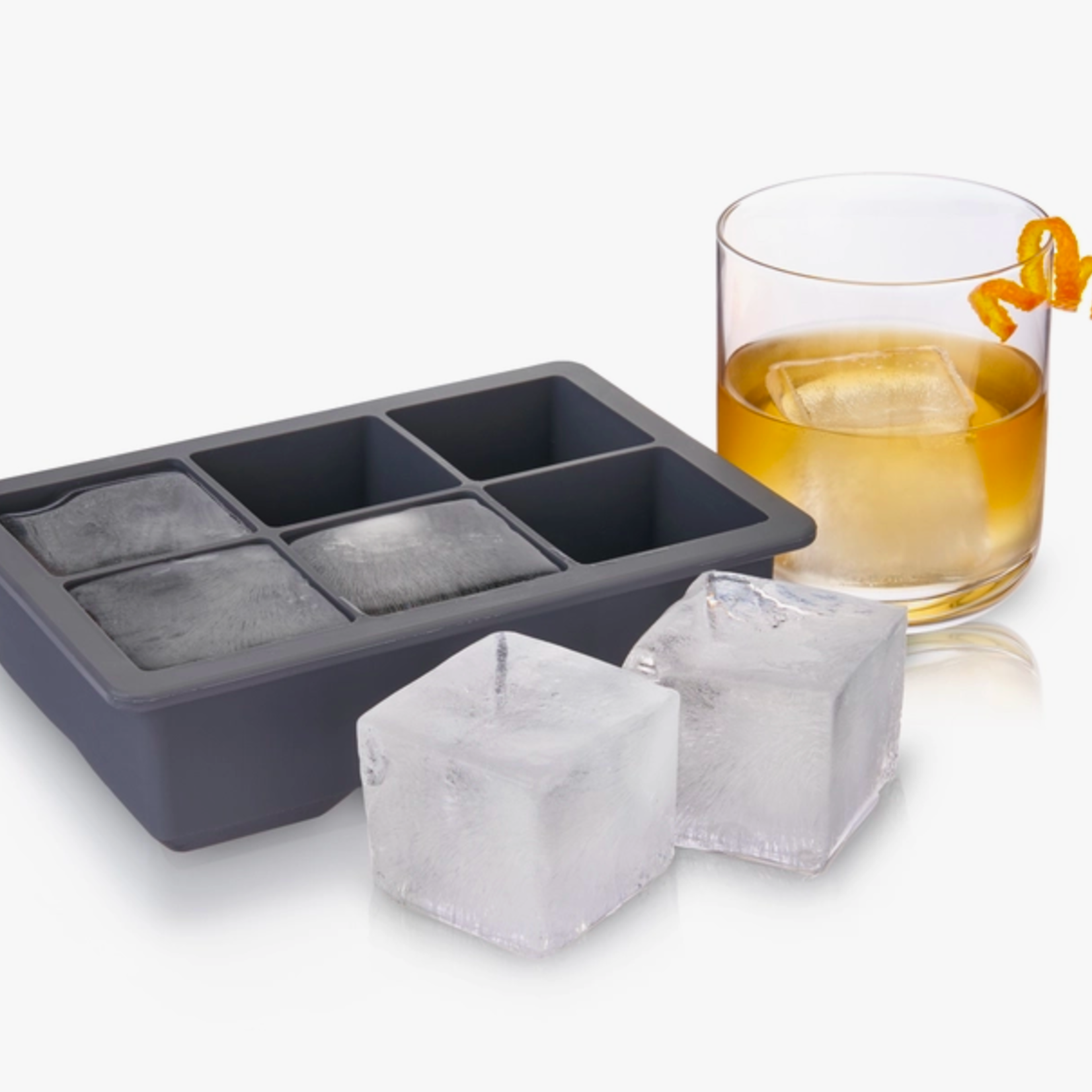 Viski Whiskey Ice Cube Tray with Lid
