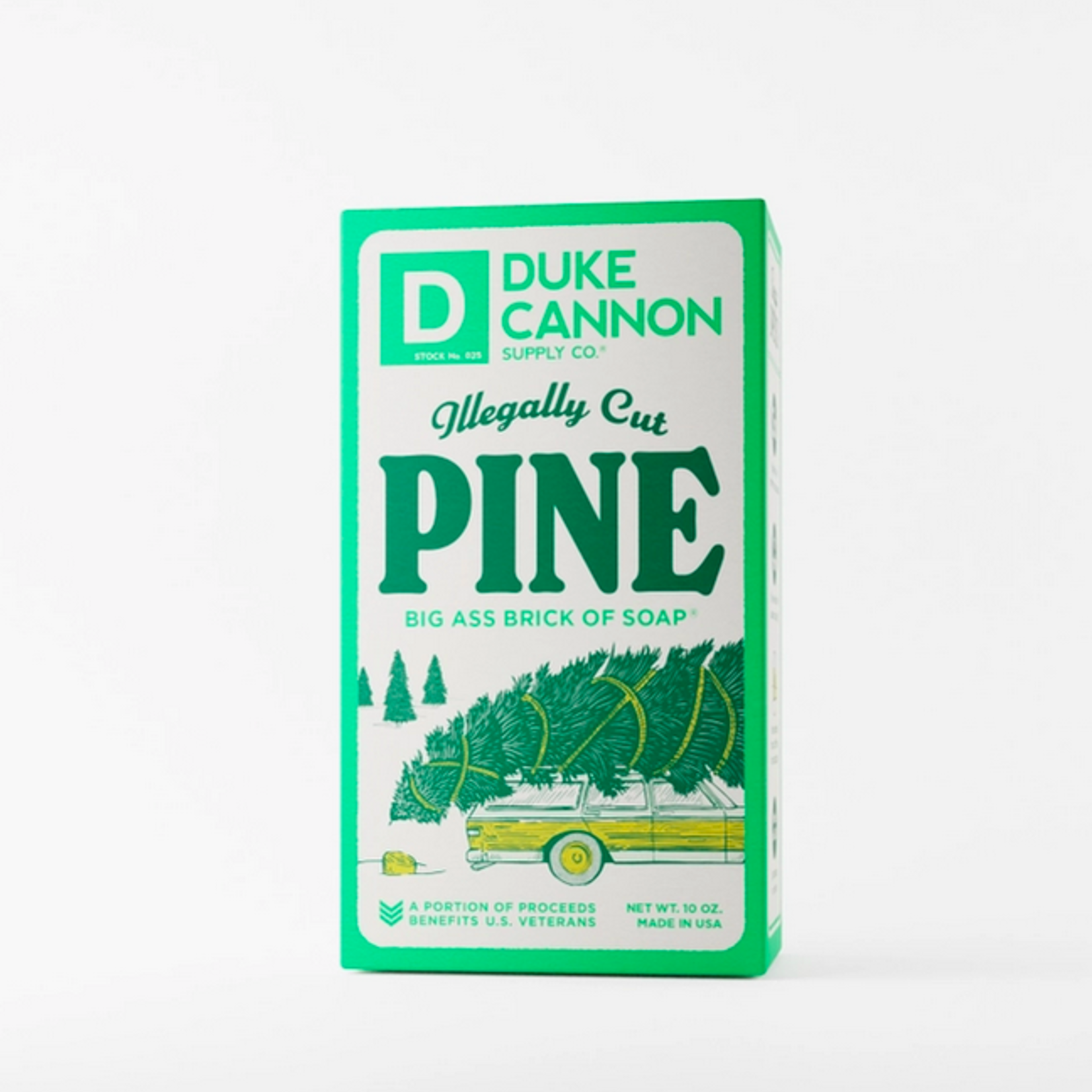 Duke Cannon Supply Co. Big Ass Brick of Soap- Illeagally Cut Pine