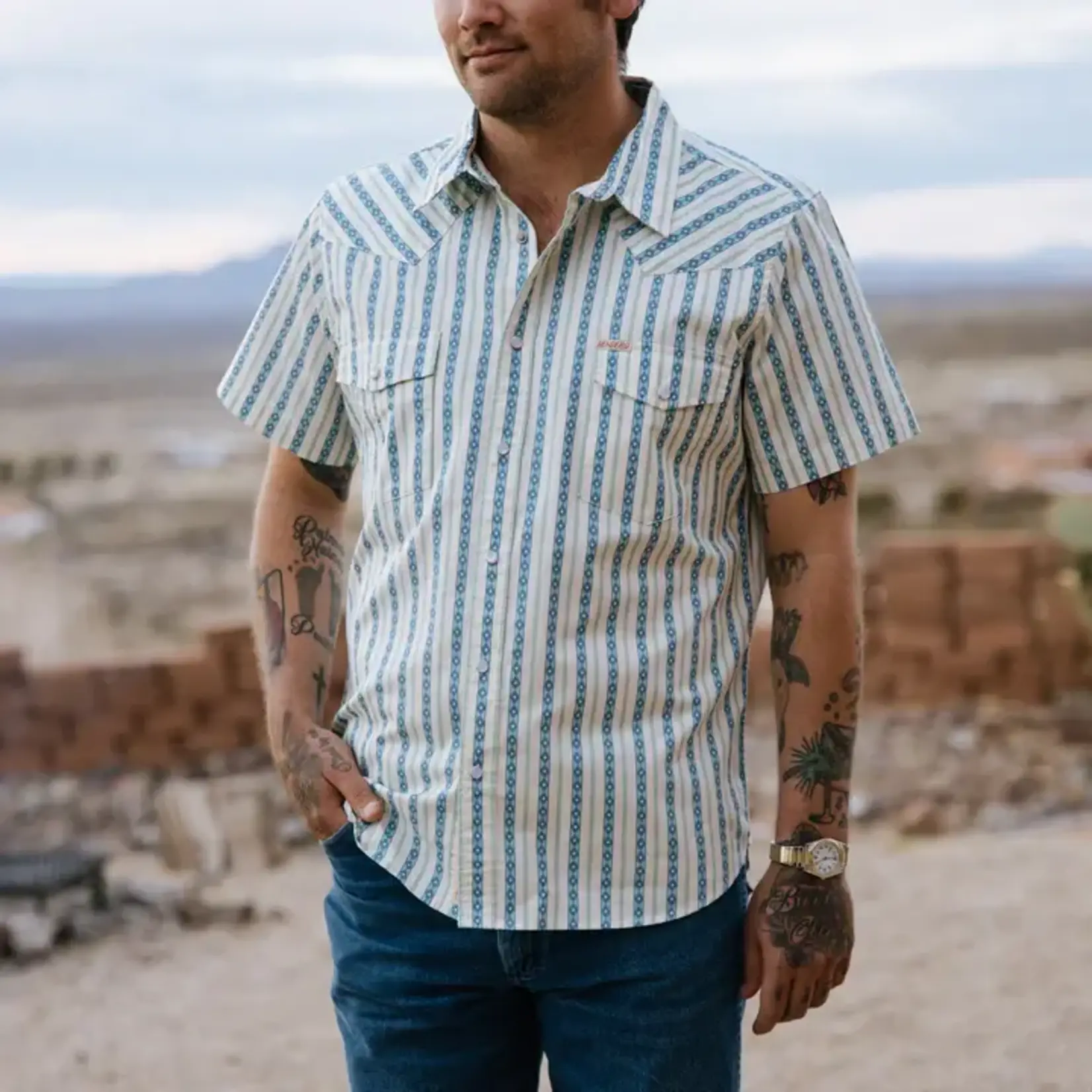 Sendero Provisions Sendero: Serape Pearl Snap SS