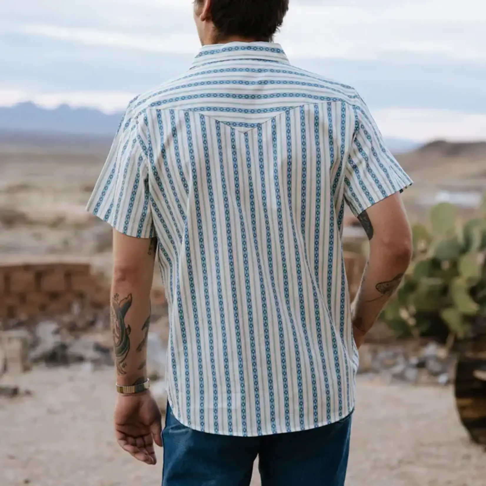 Sendero Provisions Sendero: Serape Pearl Snap SS