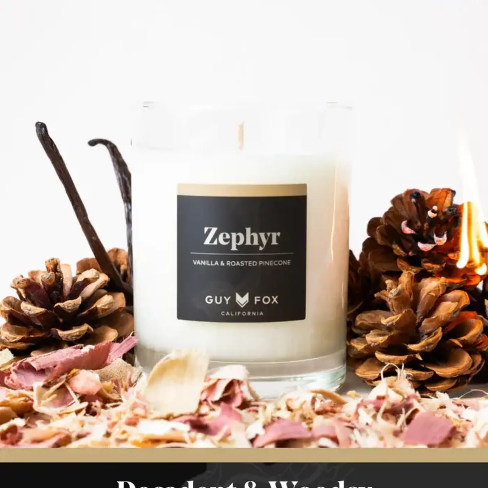 Guy Fox Zephyr Candle