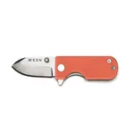 WESN The Microblade - Salmon G10 x Titanium