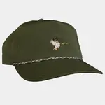 Poncho Outdoors Poncho Green Mallard Rope Hat