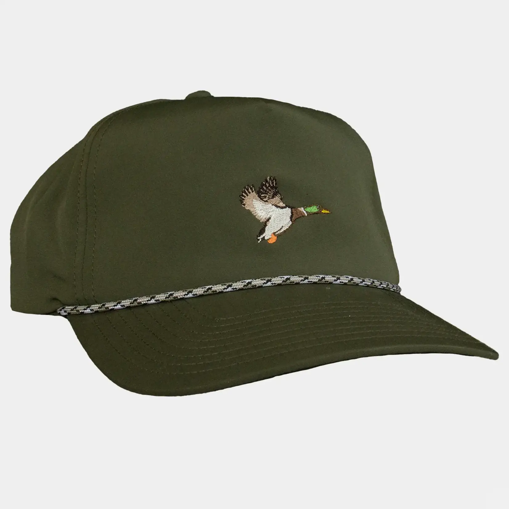 Poncho Outdoors Poncho Green Mallard Rope Hat