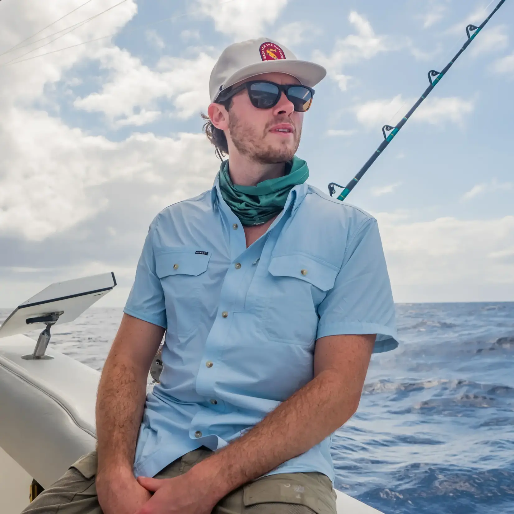 Poncho Outdoors Blue Steel - SS Original