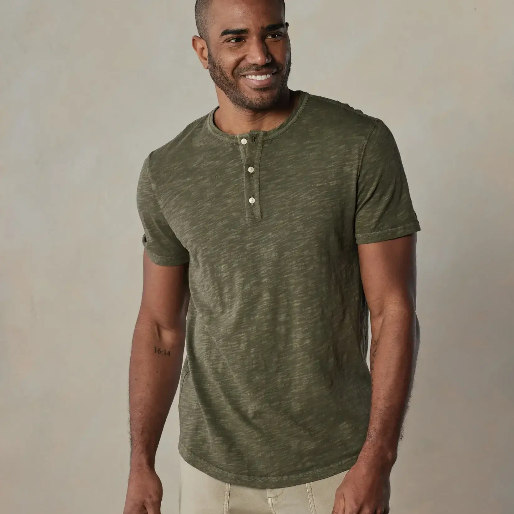 The Normal Brand Legacy Jersey SS Henley