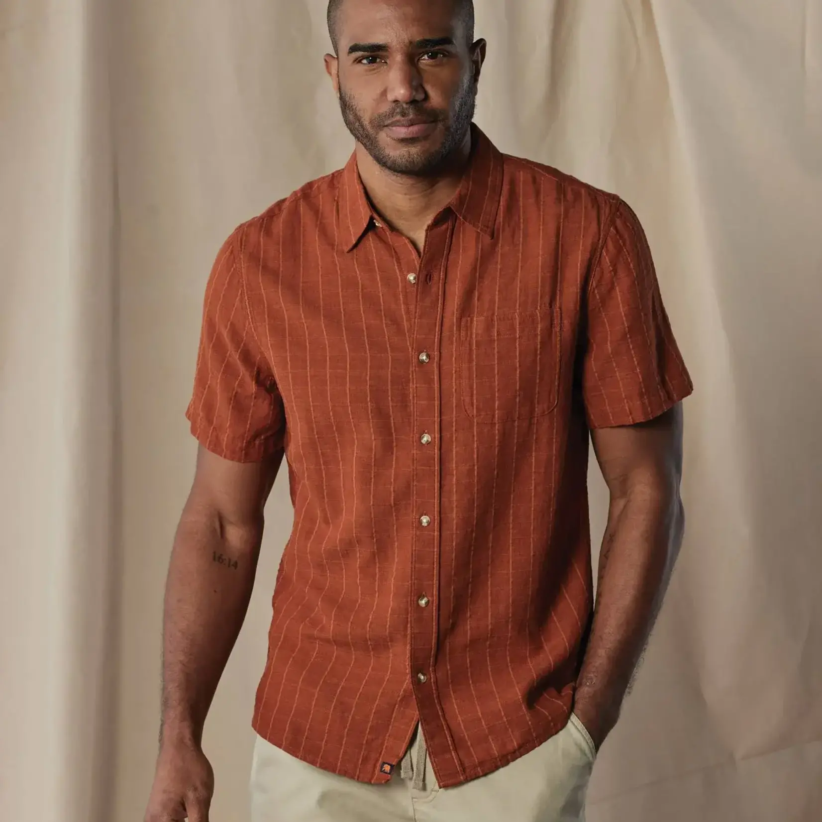 The Normal Brand Freshwater SS Button-Up