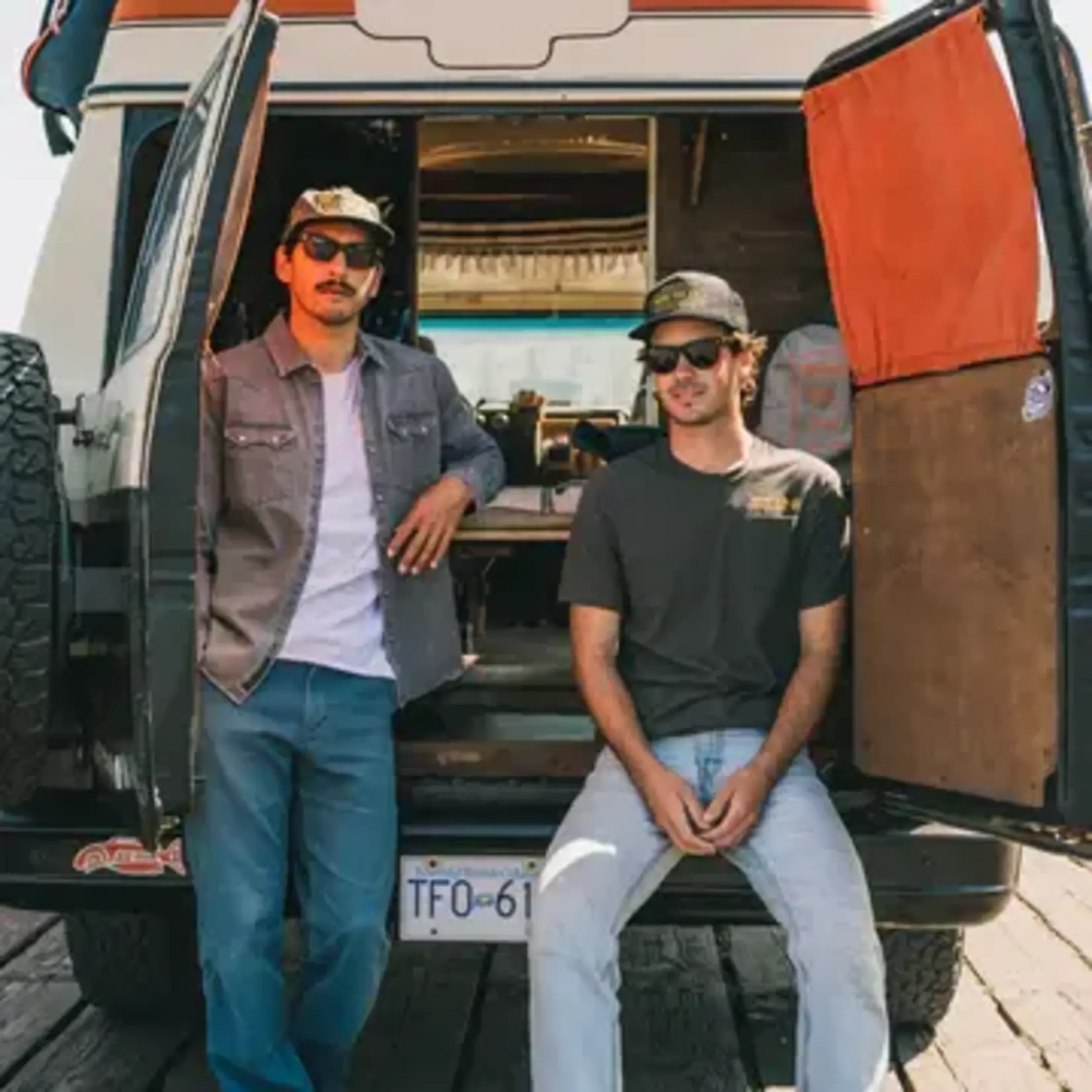 Howler Bros. Dust Up Denim Snapshirt