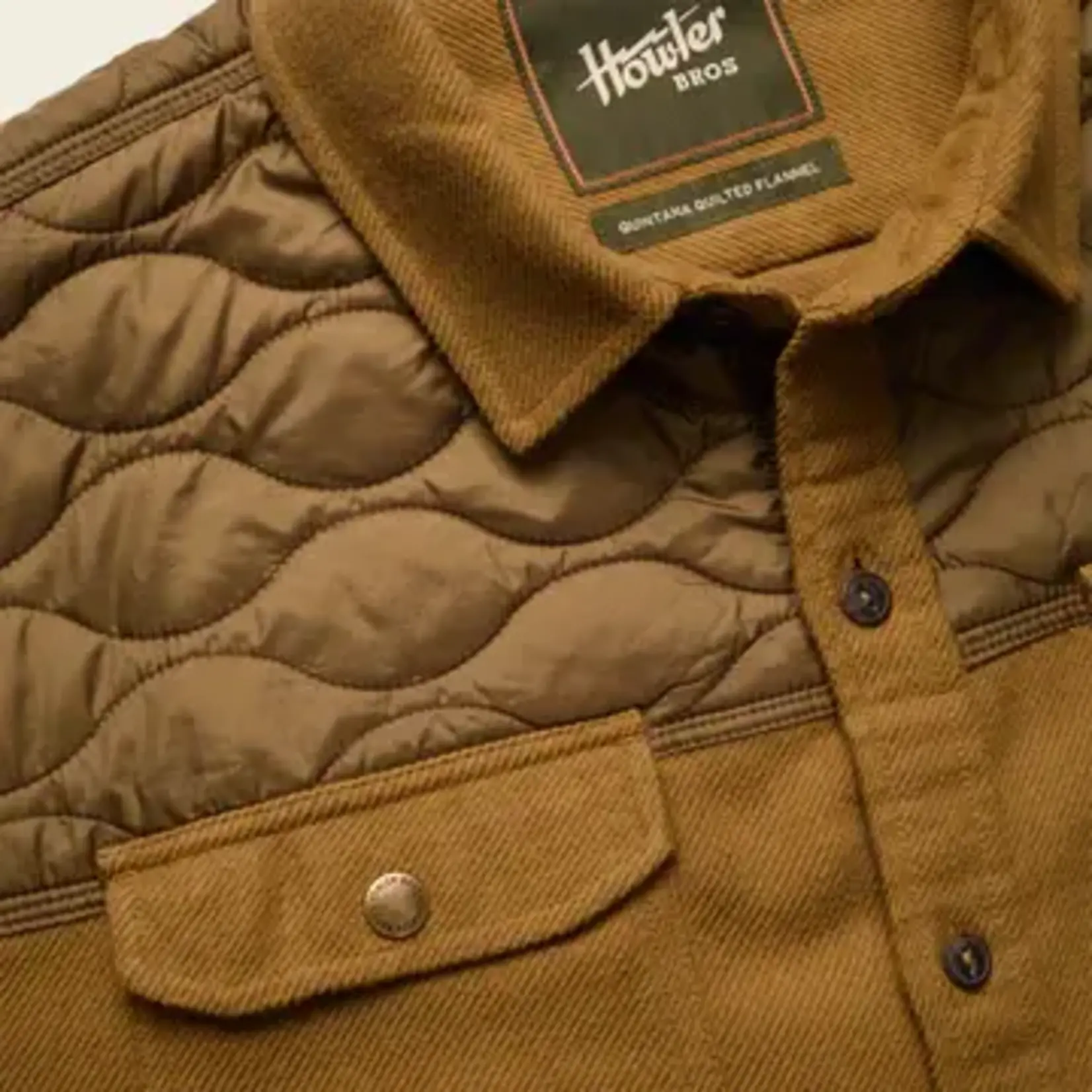 Howler Bros. Quintana Quilted Flannel