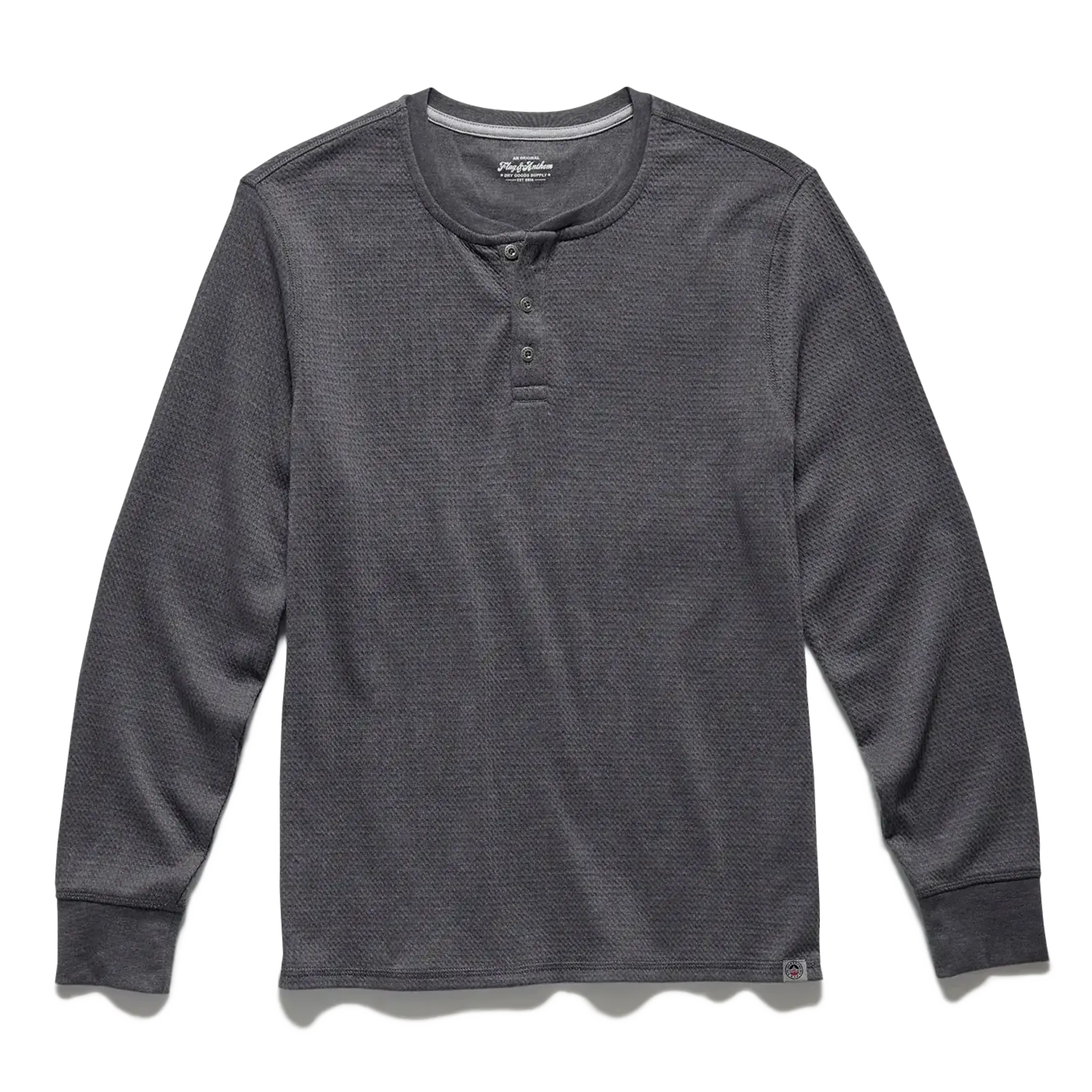 Flag and Anthem Chatsworth LS Soft Waffle Henley