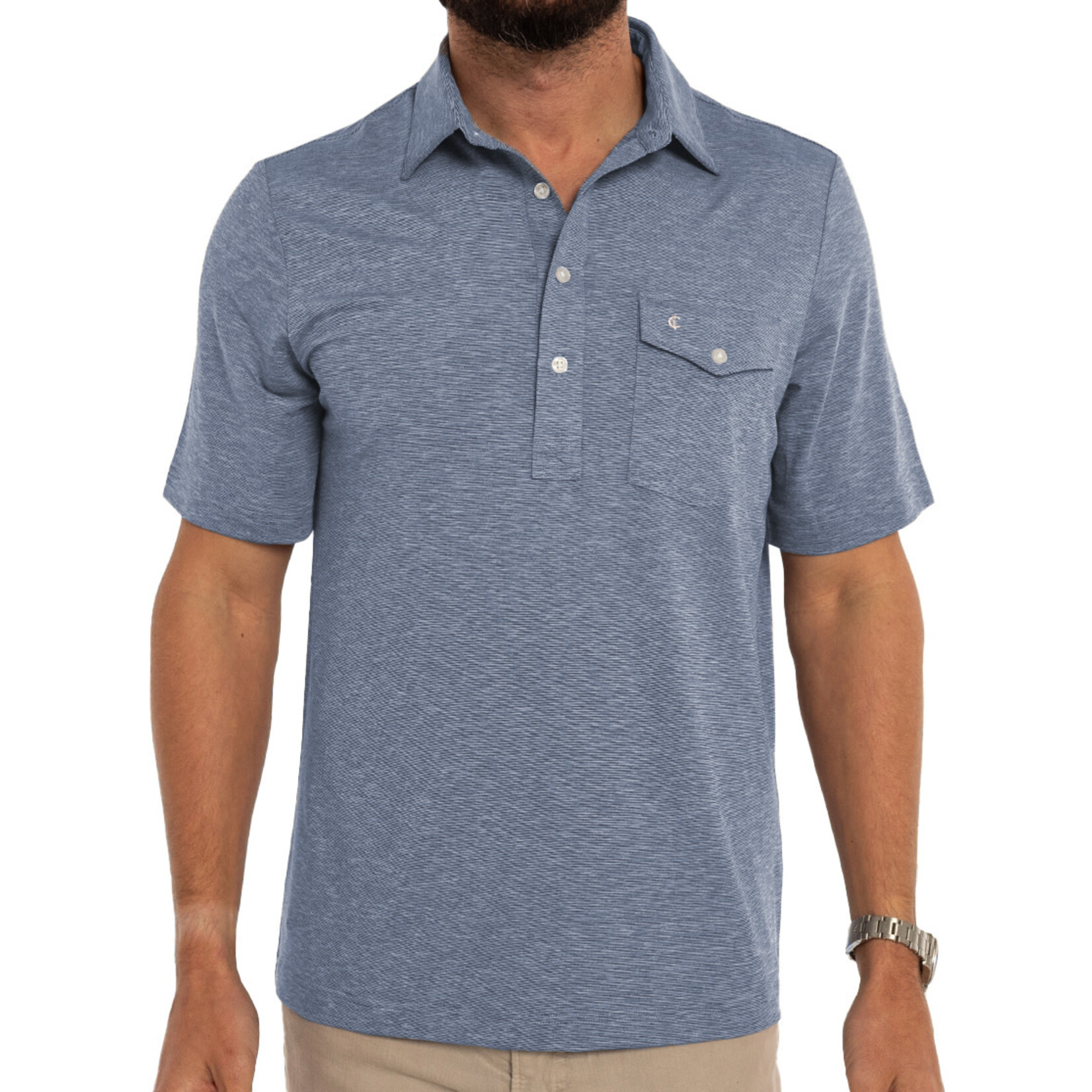 Criquet Heather Performance Sport Players Shirt