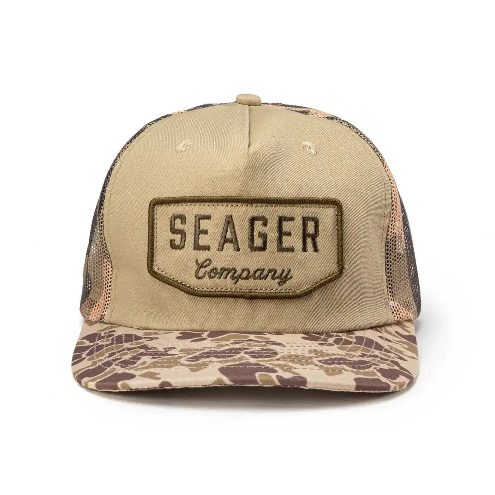 Seager Apparel Co Seager Snapback: Wilson Mesh - Duck Camo