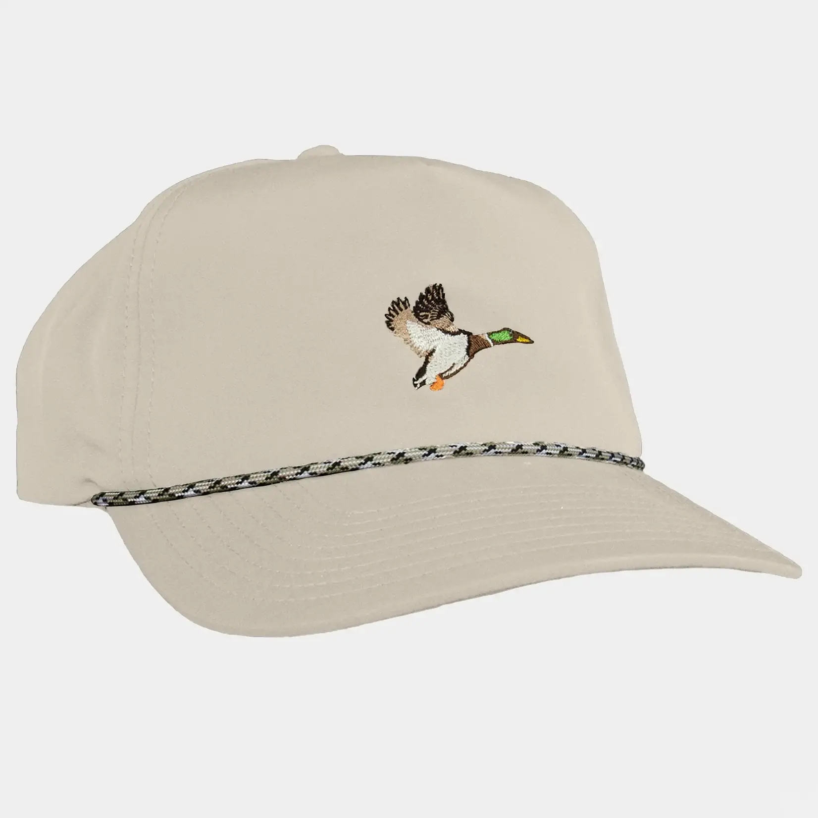 Poncho Outdoors Poncho Rope Hat: Tan Mallard