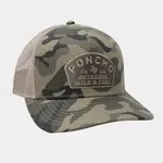 Poncho Outdoors Camo Wild and Free Trucker Hat
