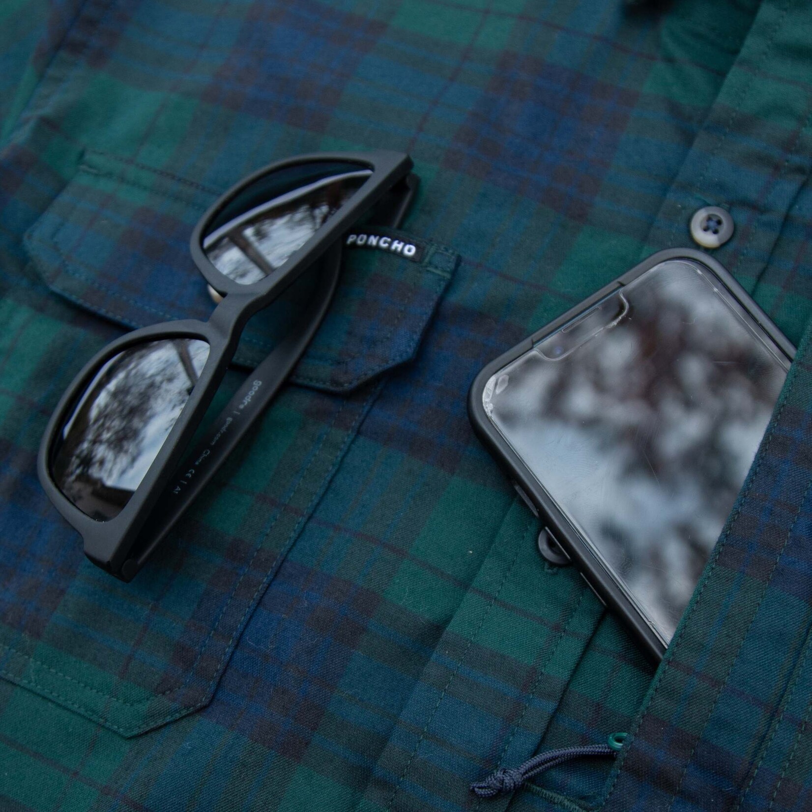 Poncho Outdoors The Cascade - LS Flannel