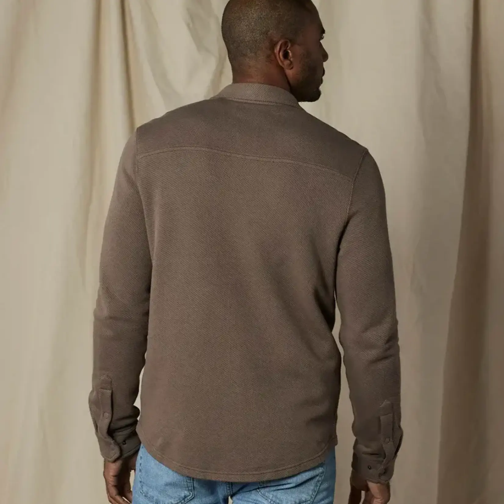The Normal Brand Looped Terry Button Up