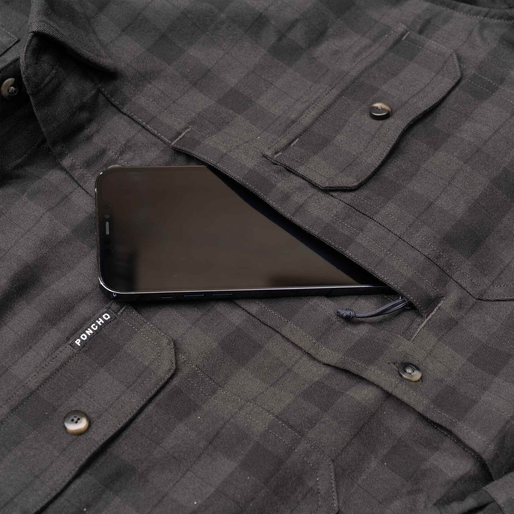 Poncho Outdoors The Black Canyon - LS Flannel