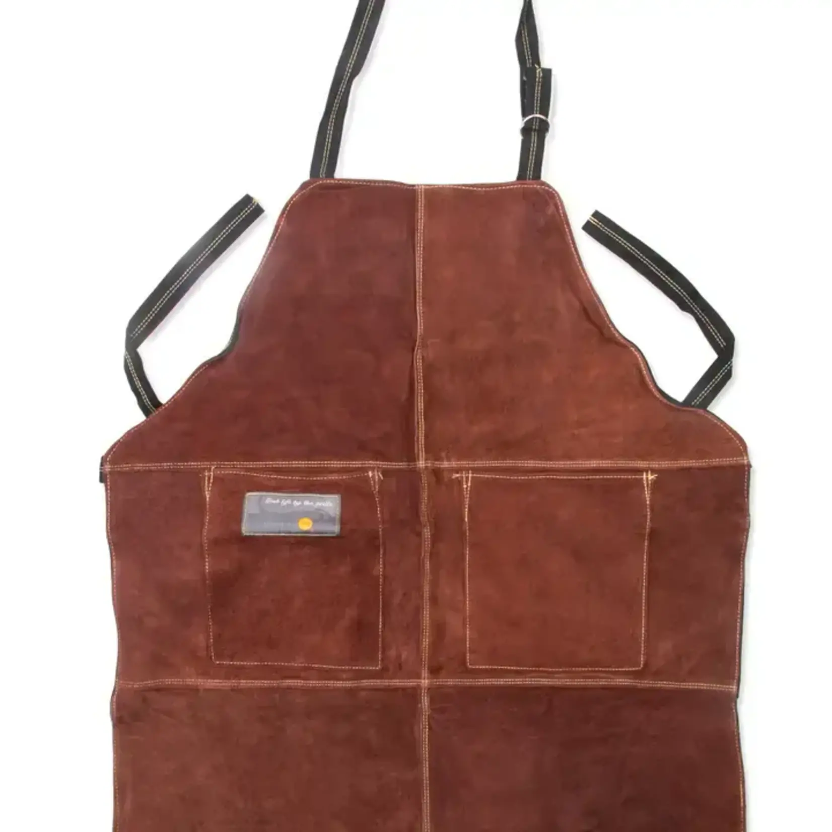 Fox Run - Outset Brown Leather Grill Apron