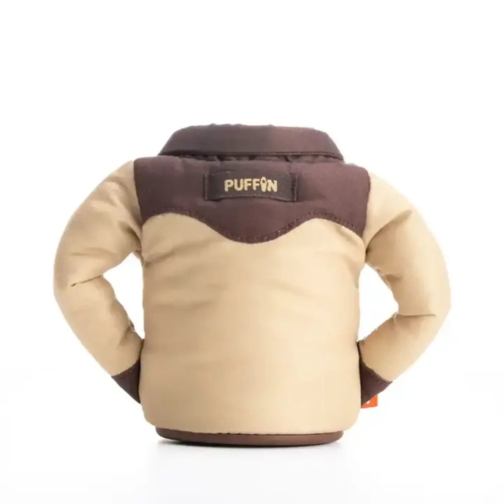 Puffin The Howdy (Taco Tan) - 12oz Can Insulator