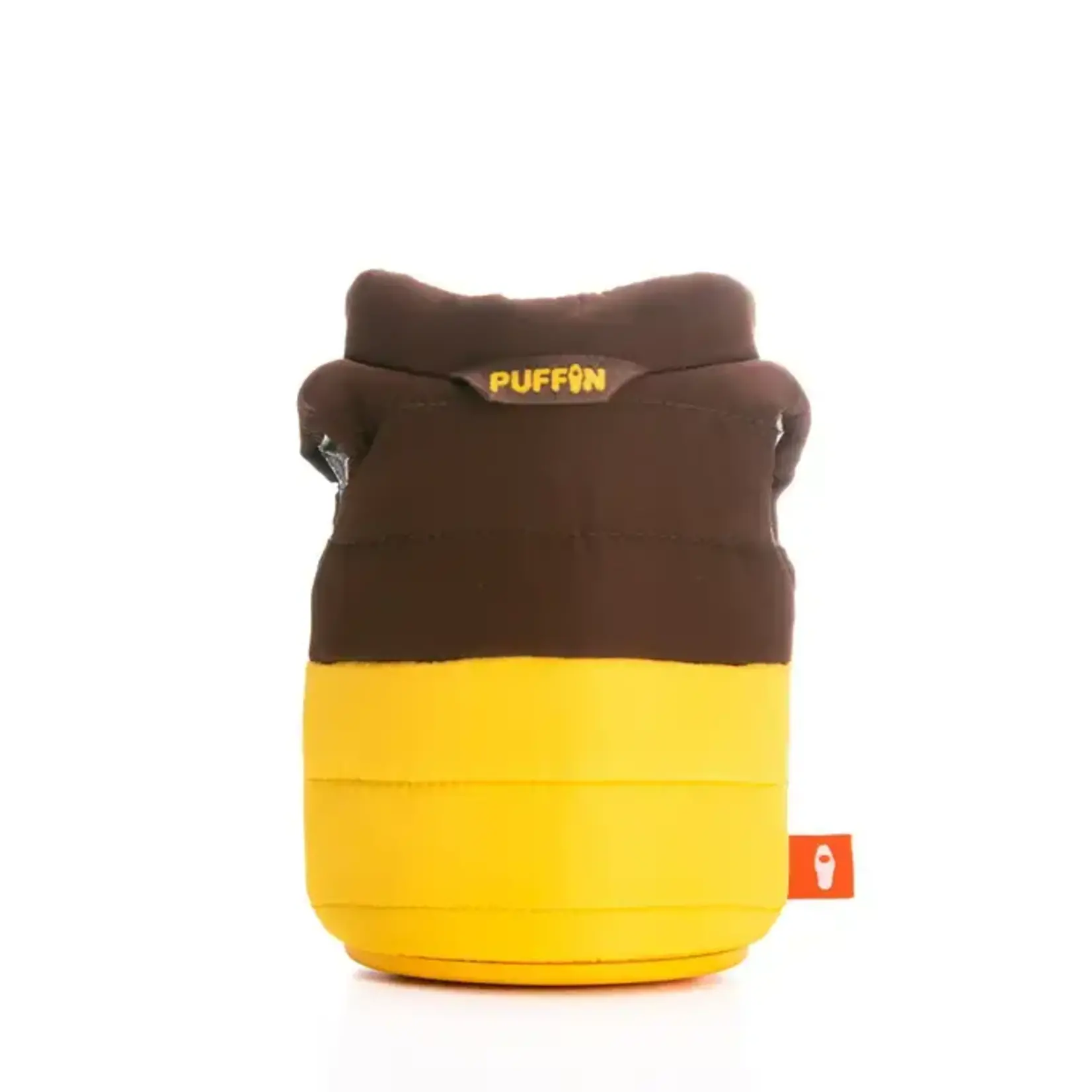 Puffin The Puffy Vest (Creamsicle) - 12oz Can Insulator